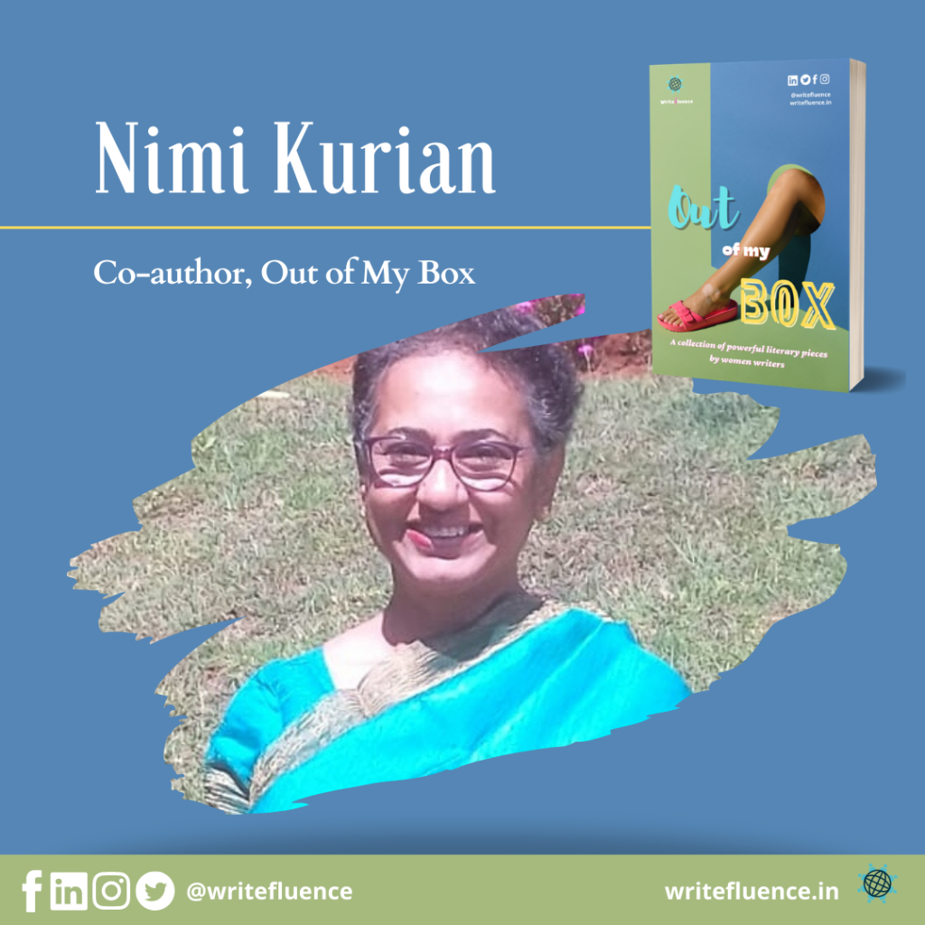 Nimi Kurian – Co-author, Out of My Box