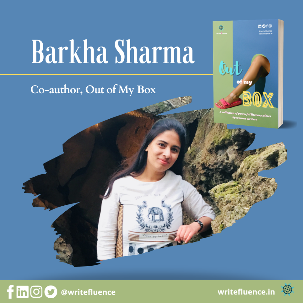 Barkha Sharma – Co-author, Out of My Box