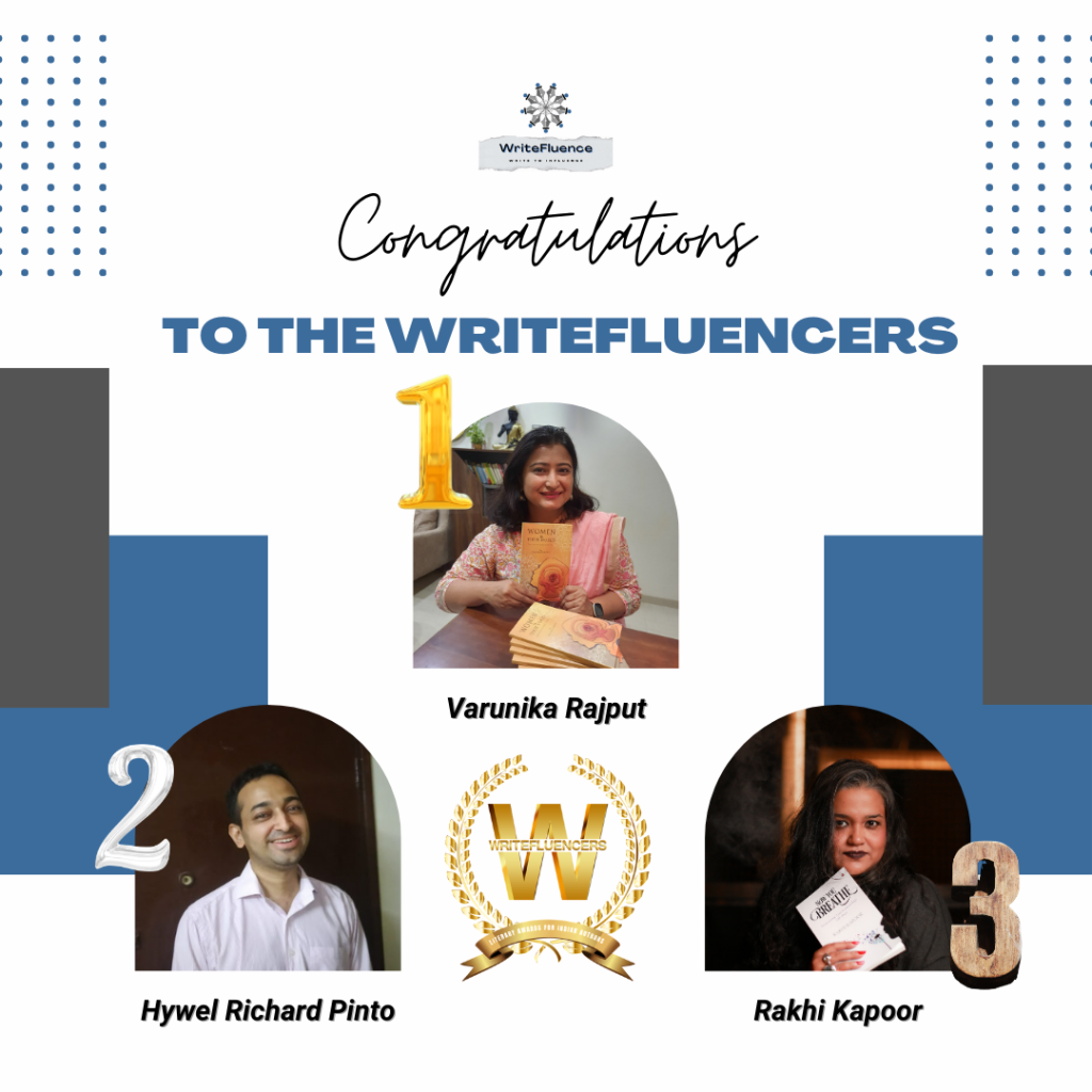 The WriteFluencer Award Winners (Season III Results)